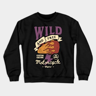 Motorcycle tank Crewneck Sweatshirt